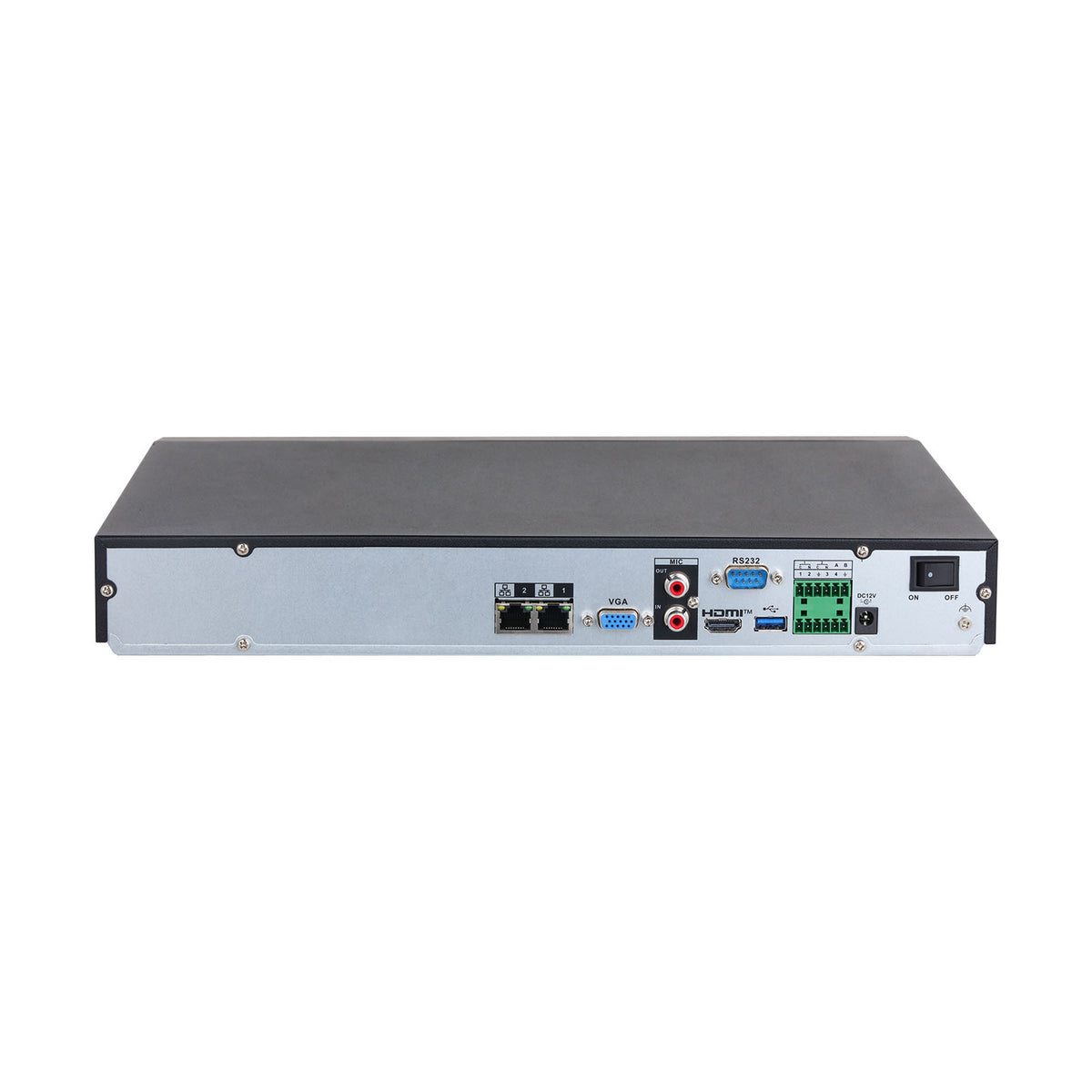 NVR5232-2N-EI2 - NVR WizSense 32 Canali con AI, ANPR, AcuPick, Supporto 32MP, HDMI 8K e Dual NIC - Dahua