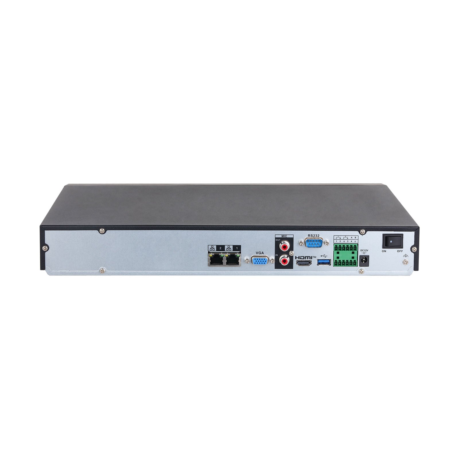 NVR5232-2N-EI2 - NVR WizSense 32 Canali con AI, ANPR, AcuPick, Supporto 32MP, HDMI 8K e Dual NIC - Dahua