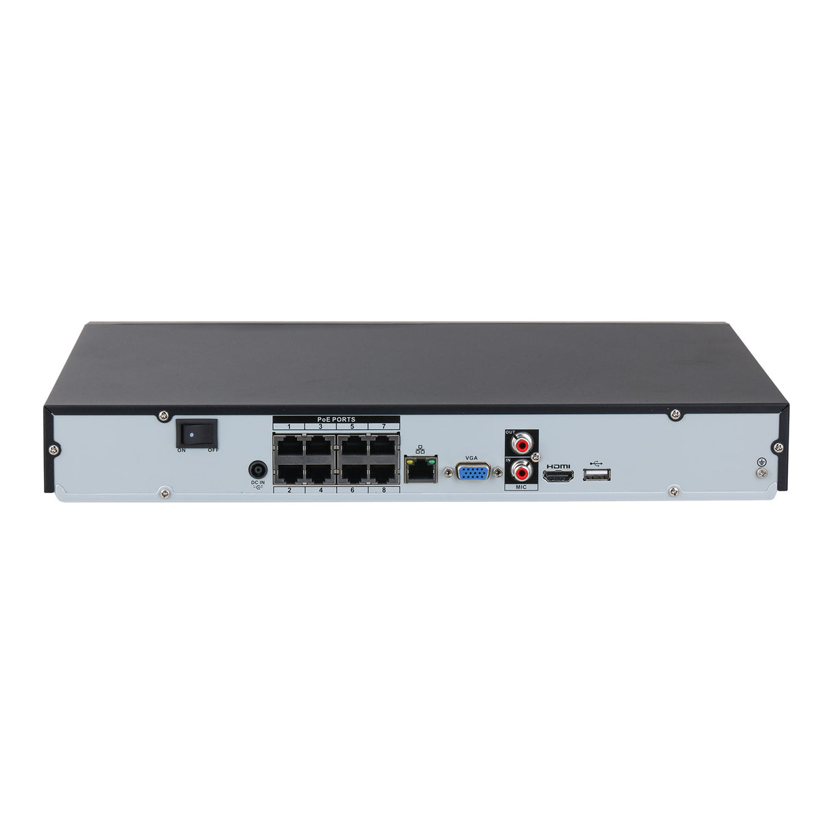 NVR5424-24P-EI2 Grabador de vídeo en red (NVR) PoE de 24 canales, 32 MP, WizSense AI, AcuPick, HDMI, 8K, 4 discos duros, 20 TB, ANPR, videovigilancia IP - Dahua