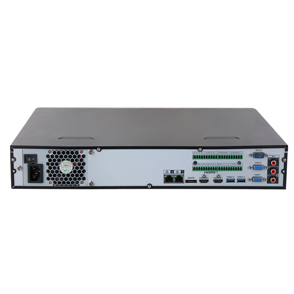 NVR5432-XI WizSense NVR IP 32 Canali 32MP con AI Riconoscimento Volto ANPR SMD Plus 5 HDD 512Mbps ONVIF - Dahua