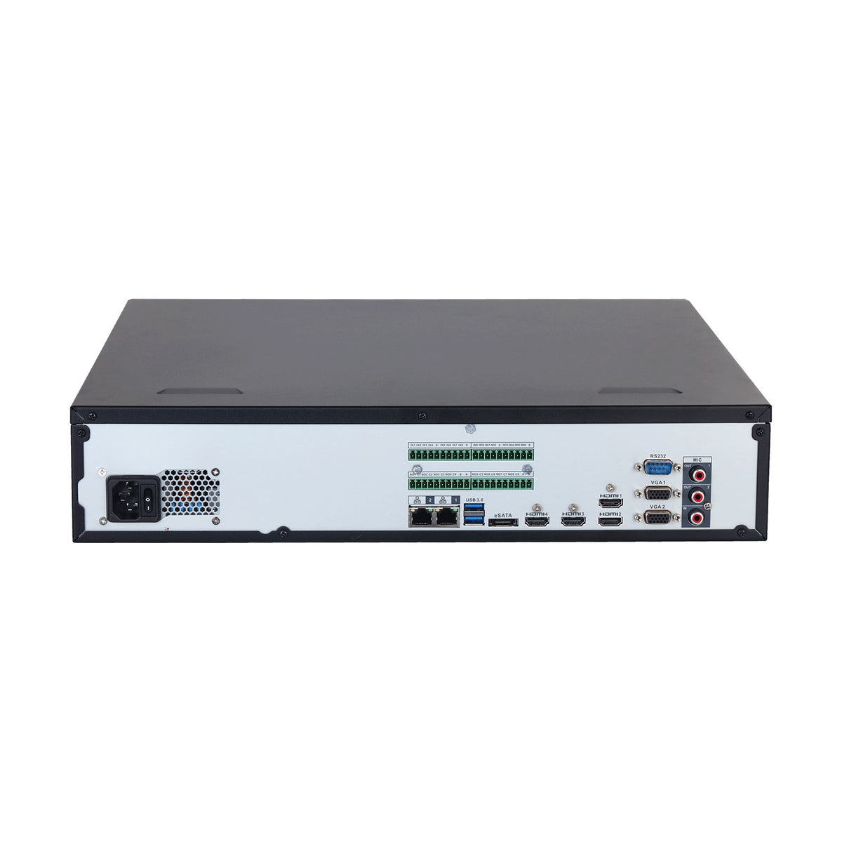 NVR608H-64-XI - NVR IP 64 Canali con AI, Video Analisi, Supporto 8 HDD fino a 128TB, H.265+ - Dahua