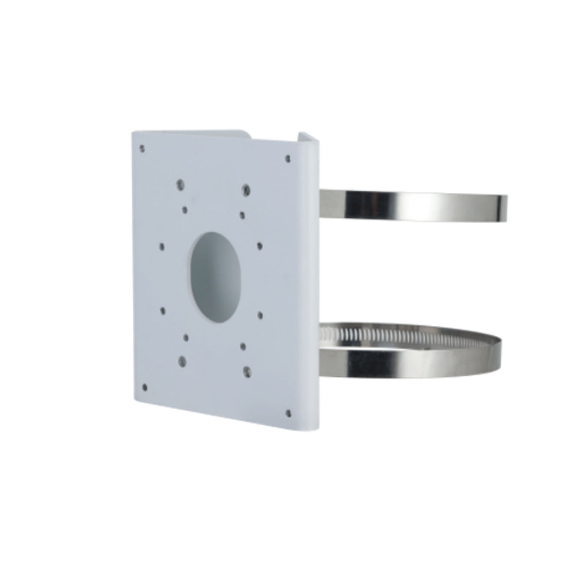 PFA156 Weiße Aluminiumlegierung Stangenhalterung für Kameras mit Ø80–150 mm Durchmesser – Original Dahua