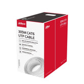 PFM923I-6UN-CC - CAT6 UTP 305m Oxygen-Free Copper PoE Network Cable with LSZH CPR Eca Sheath - Dahua