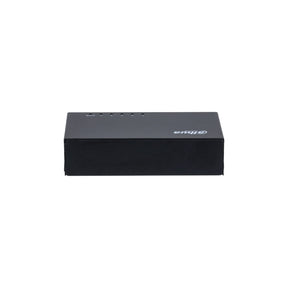 PFS3005-5ET-V2 Switch di Rete 5 Porte Fast Ethernet 10/100 Plug & Play Compatto per LAN e Videosorveglianza - Dahua