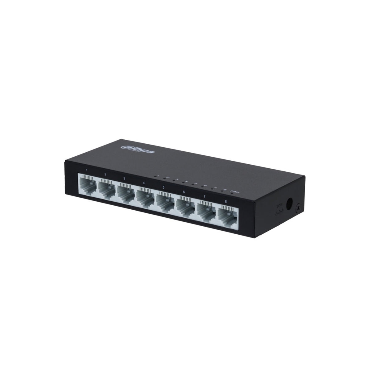 PFS3008-8ET-V2 - Switch Ethernet 8 Porte 100Mbps Plug & Play con Corpo in Metallo e 1.6Gbps