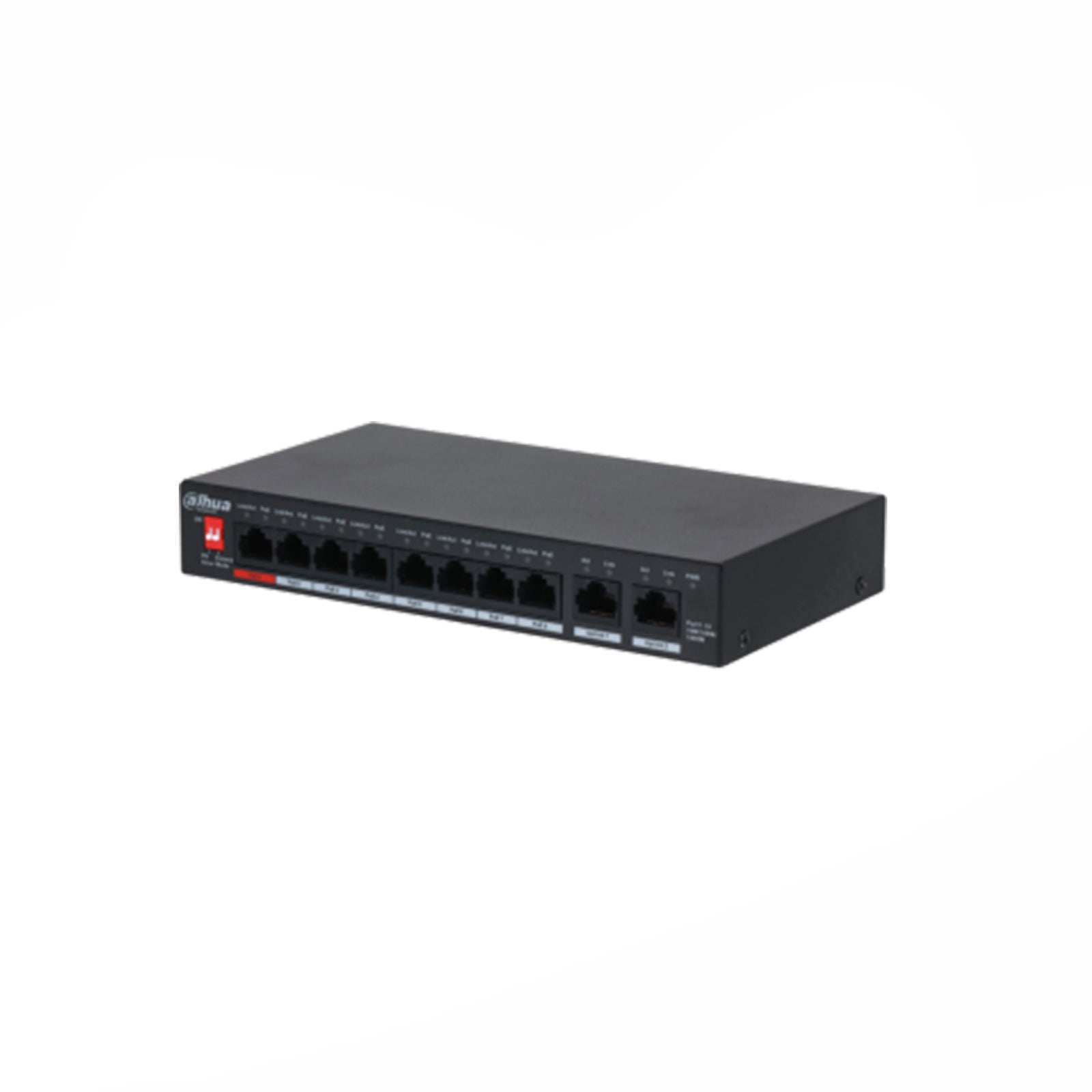 PFS3010-8GT-96-V2 - Dahua Switch industriale Watchdog 8 porte PoE + 2Uplink versione 2