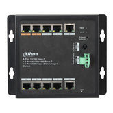 PFS3111-8ET-96-F - Switch di rete 2 Porte Uplink RJ45 10/100/1000M - 8 Porte 10/100M PoE - 1 Porta SFP Uplink 1000M - Dahua