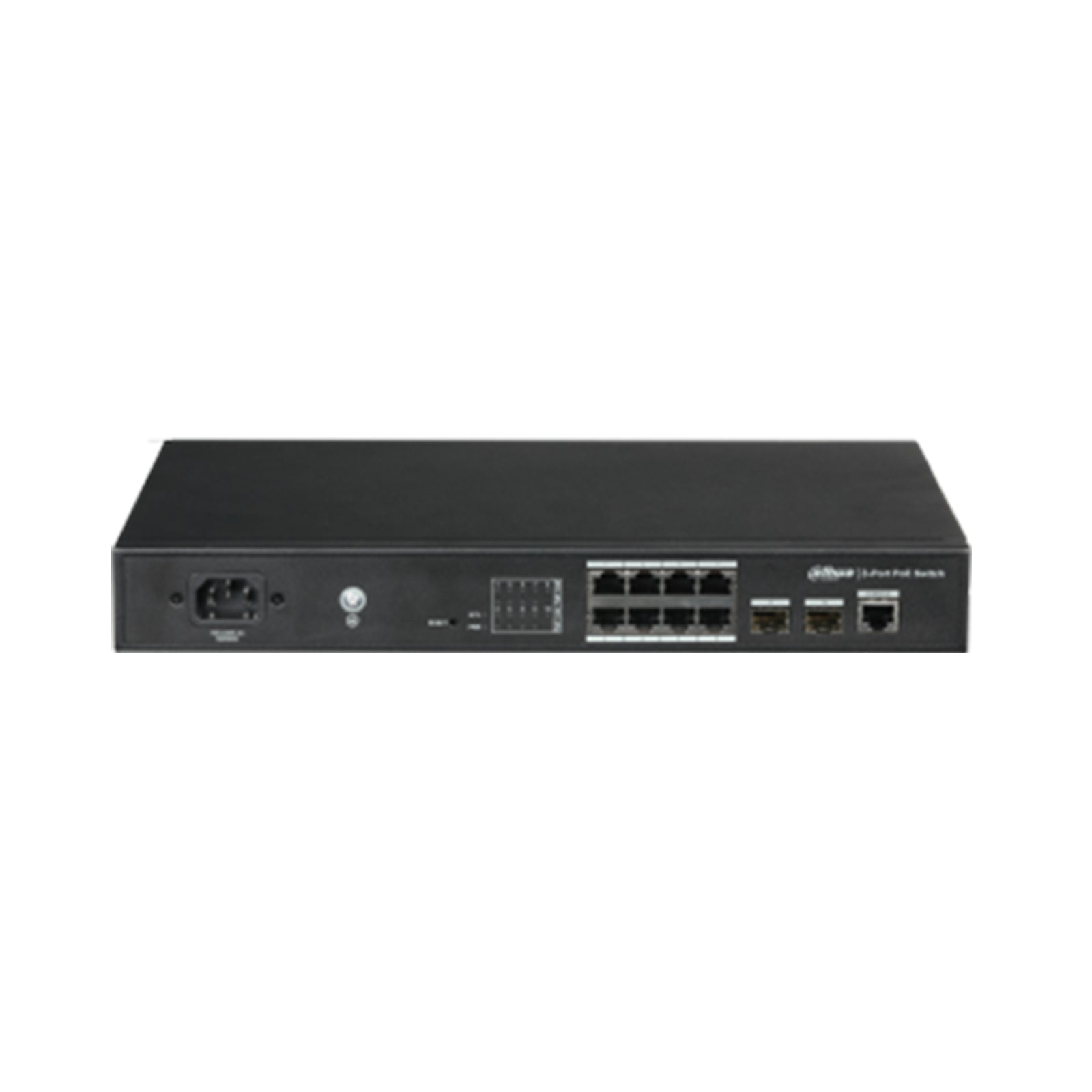 PFS4210-8GT-150 Switch PoE Gigabit 8 Porte + 2 SFP, Switch di Rete Professionale per Videosorveglianza IP - Dahua