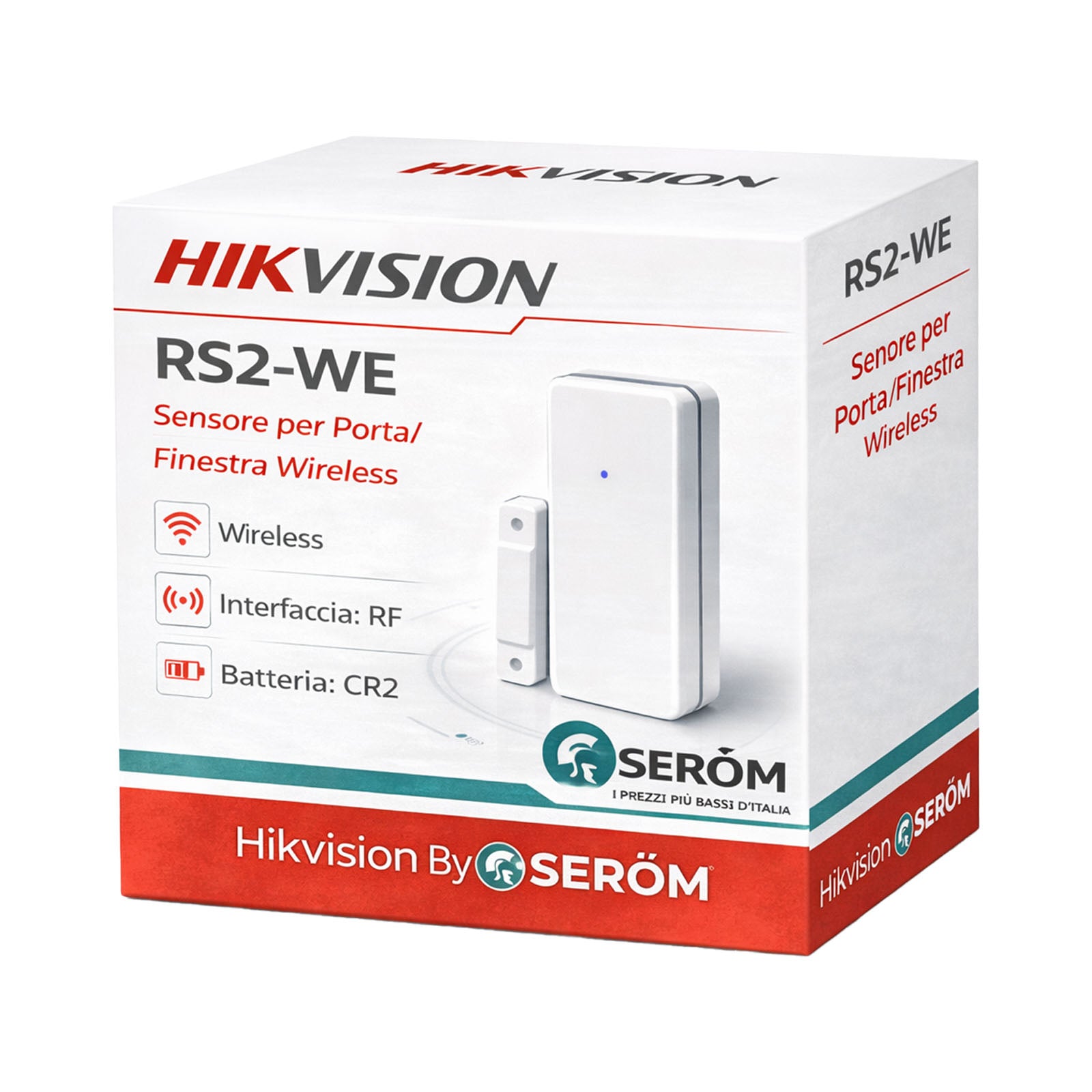 Pyronix RS2-WE sensore per porta/finestra Wireless Porta/Finestra Bianco
