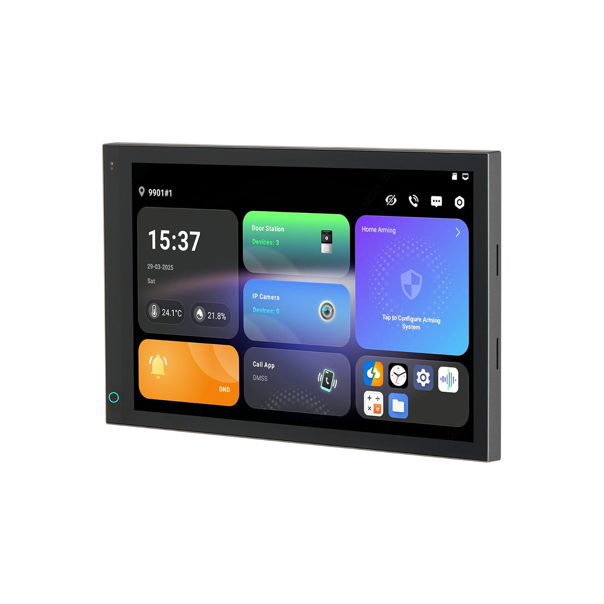 SCP3044A-BZ - Smart Control Panel 10.1" per Videosorveglianza, Allarmi e Gestione Casa Intelligente - Dahua