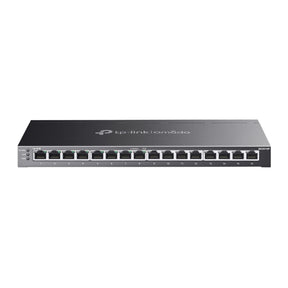 SG2016P - Switch Layer 2 Smart Managed PoE+ con 16 Porte Gigabit, 2 Slot SFP e Gestione Cloud SDN - Omada
