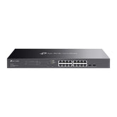 SG2218P - Switch Layer 2 Smart Managed PoE+ con 16 Porte Gigabit, 2 Slot SFP e Gestione Cloud SDN - Omada