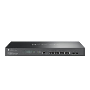 SG3210XHP-M2 - Switch Layer 2+ Managed PoE++ con 8 Porte 2.5G, 2 Slot SFP+ 10G e Gestione Cloud SDN - Omada