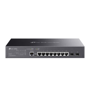 SG3210 - Switch Layer 2+ Managed con 8 Porte Gigabit, 2 Slot SFP e Gestione Cloud SDN - Omada