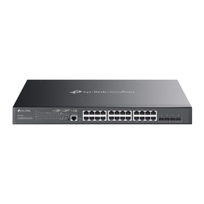 SG3428XMP - Switch Layer 2+ Managed PoE+ con 24 Porte Gigabit, 4 Slot SFP+ 10G e Gestione Cloud SDN - Omada