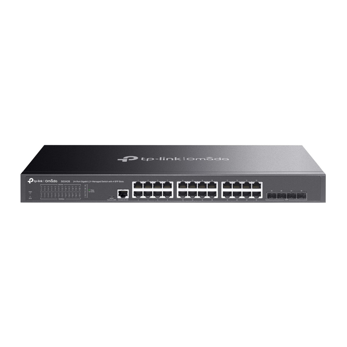 SG3428 - Switch Layer 2+ Managed con 24 Porte Gigabit, 4 Slot SFP e Gestione Cloud SDN - Omada