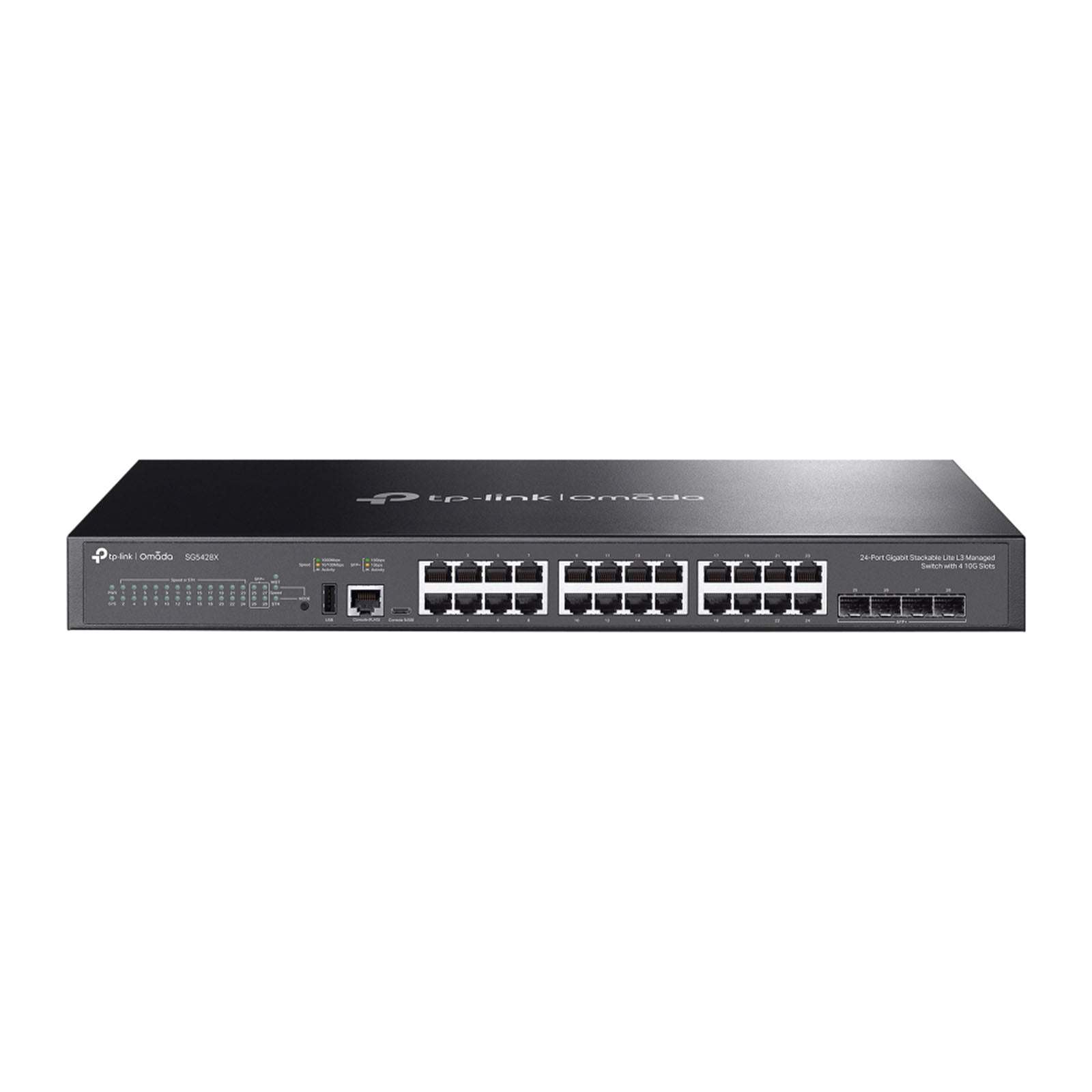 SG5428X - Switch L3 Managed 24 Porte Gigabit 10G SFP+ – Prestazioni Aziendali, Gestione Cloud SDN e Sicurezza Avanzata - Omada