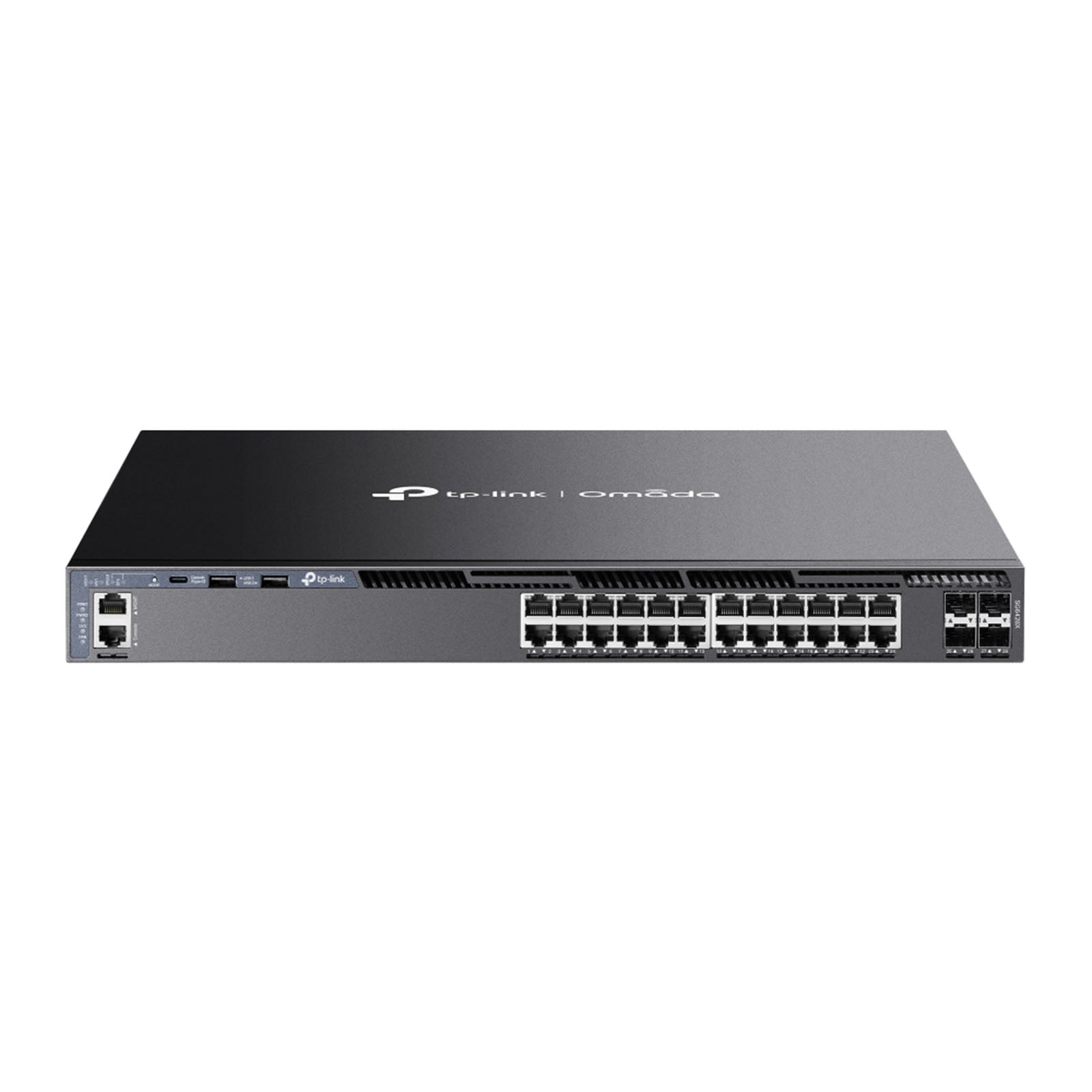 SG6428X - ChatGPT ha detto:  Switch Layer 3 Managed con 24 Porte Gigabit, 4 Slot SFP+ 10G e Gestione Cloud SDN - Omada