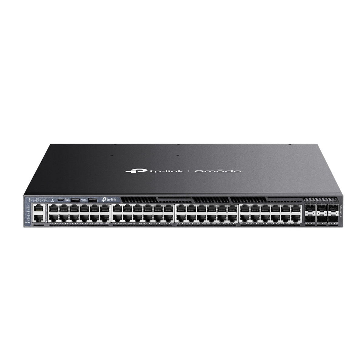 SG6654XHP - Switch Layer 3 Managed PoE++ con 48 Porte 10G, 6 Slot SFP28 25G e Gestione Cloud SDN - Omada
