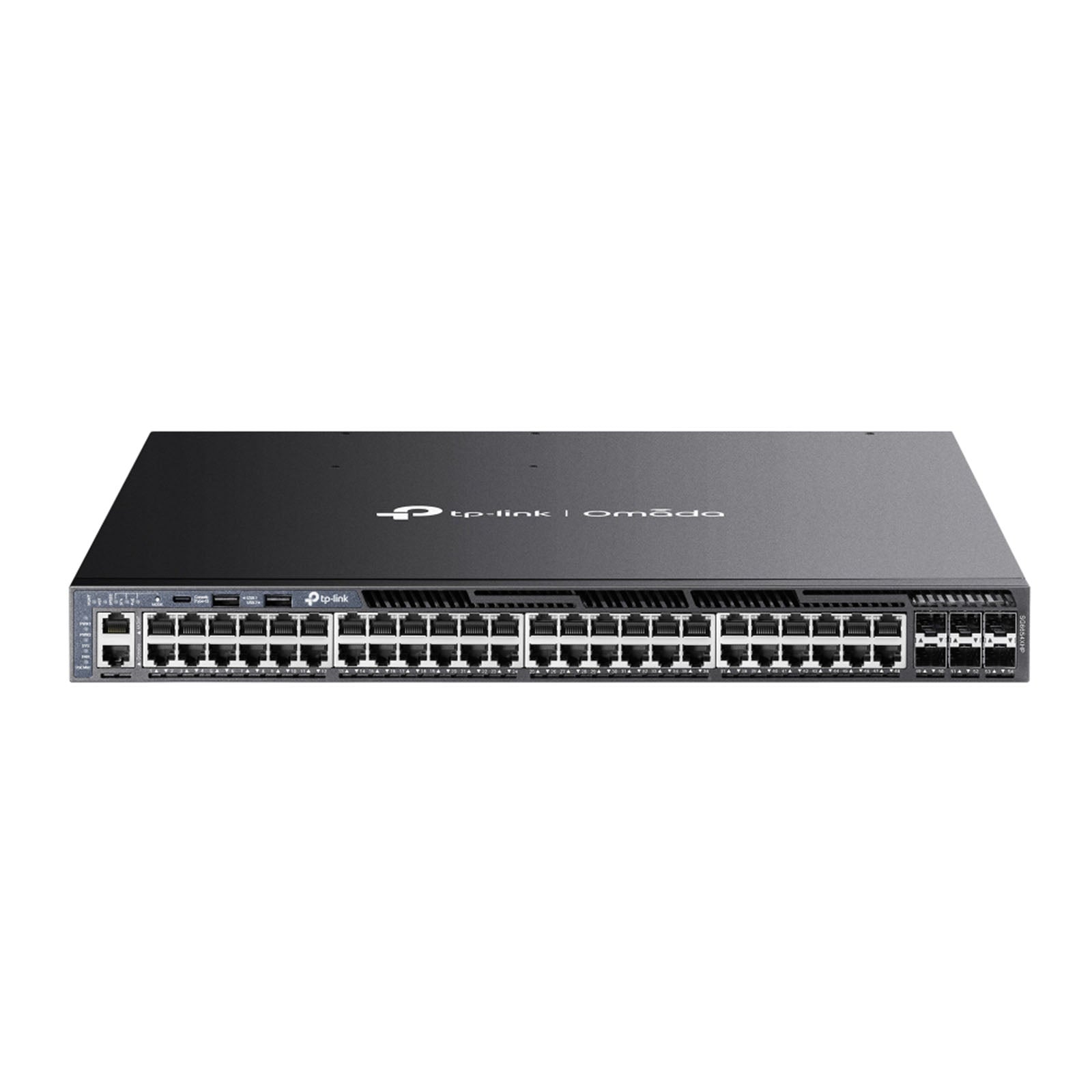SG6654XHP - Switch Layer 3 Managed PoE++ con 48 Porte 10G, 6 Slot SFP28 25G e Gestione Cloud SDN - Omada