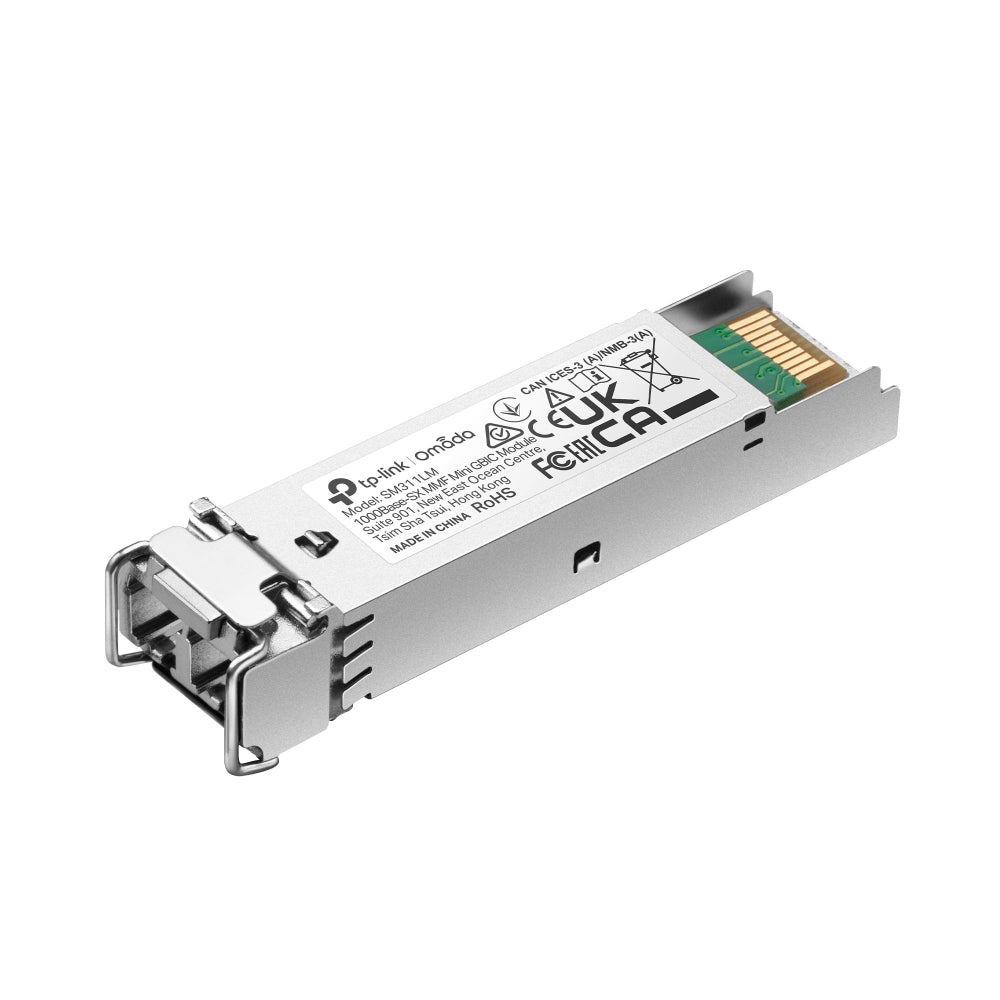 SM311LM - Modulo SFP 1000Base-SX MMF 1.25Gbps Fibra Multimodale LC per Reti LAN e Videosorveglianza HD - Omada