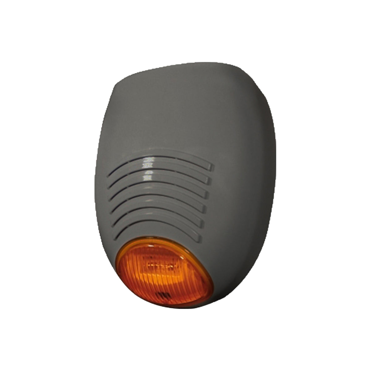 SR 136 Silver Self-Powered Outdoor Siren 100 dB with Blue LED and IP54 Tamper Protection - AMC
