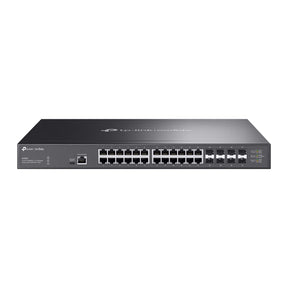 SX3832 - Switch Multi-Gigabit 24 porte RJ45/8 slot SFP+ 10G con Gestione Cloud SDN e Capacità 640 Gbps - Omada