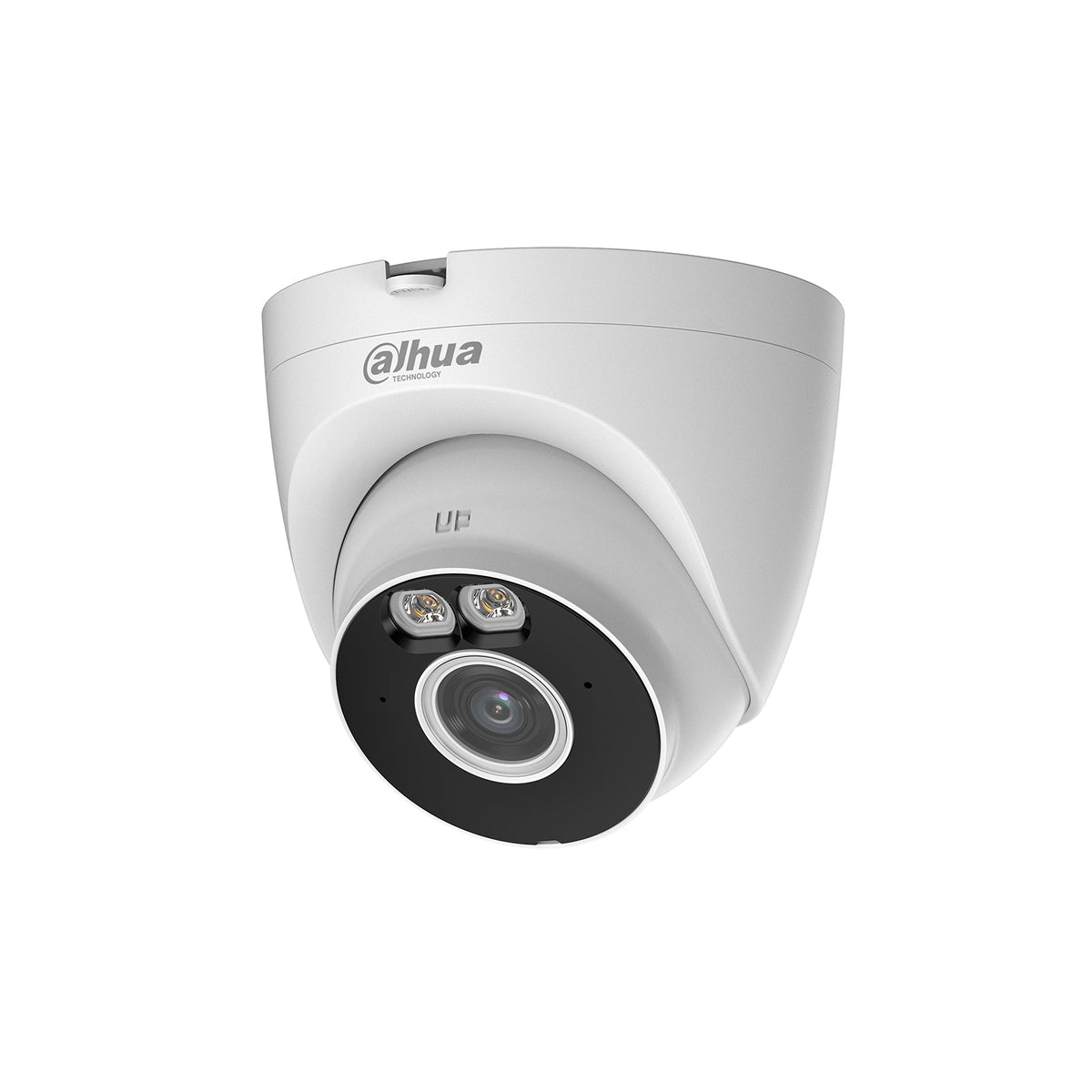 T4A-LED - Telecamera Turret IP Wi-Fi 4MP, Ottica 2.8mm, IR 30m, H.265+, Microfono Integrato, Protezione IP67, Slot MicroSD