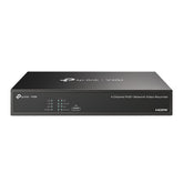 VIGI NVR1004H-4P - NVR IP 4 Canali PoE+ con Supporto 8MP, AI per Rilevamento Persone e Veicoli e Registrazione H.265+