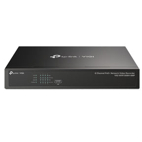 VIGI NVR1008H-8MP - NVR 4K 8 Canali PoE+ con Rilevamento Intelligente e Registrazione H.265+ - VIGI