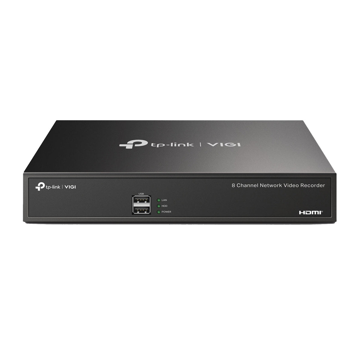 VIGI NVR1008H - NVR IP 8 Canali con AI per Rilevamento Persone e Veicoli, Registrazione H.265+ e Audio Bidirezionale