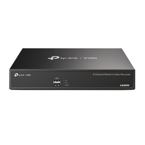 VIGI NVR1008H - NVR IP 8 Canali con AI per Rilevamento Persone e Veicoli, Registrazione H.265+ e Audio Bidirezionale