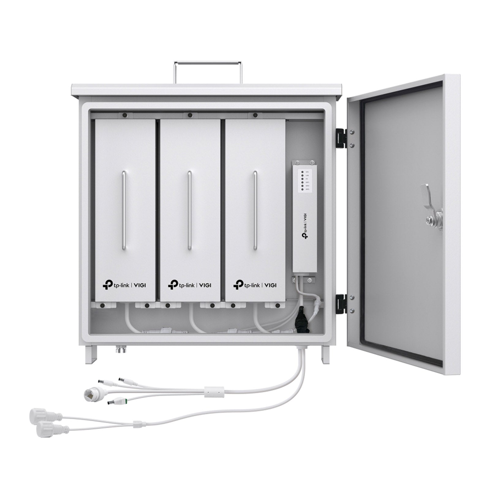 VIGI PS90 - Controller Solare Intelligente con Batteria al Litio 1024Wh, MPPT, Gestione da Remoto e Protezione IP66 per Videosorveglianza Esterna - VIGI