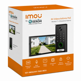 VO1-5M0A/VH1-7A0A - Kit Videocitofono IP PoE 5MP, Monitor Touch 7", AI Persone e Veicoli, Audio Bidirezionale, App IMOU