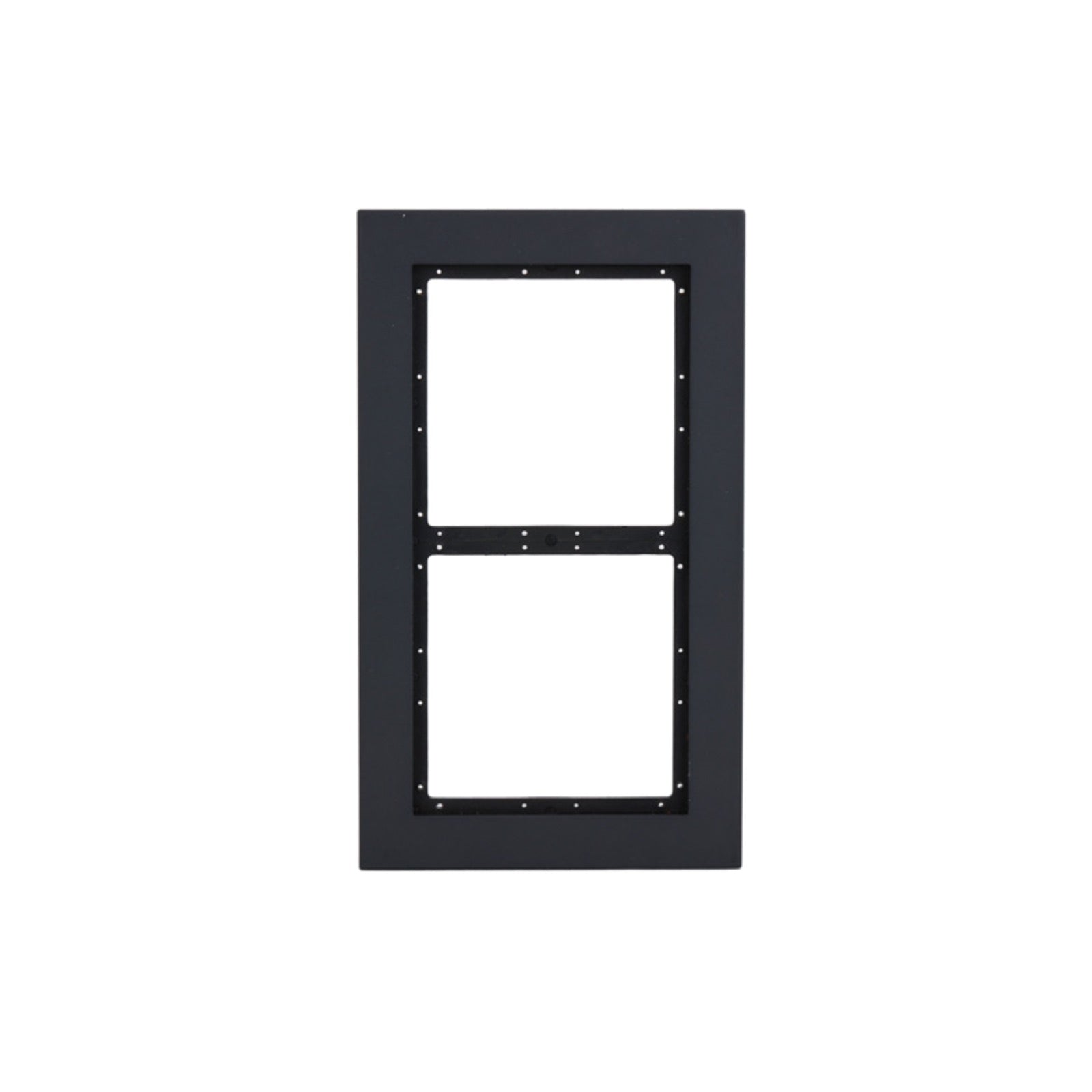 VTM25P2 Pannello Modulare 2 Moduli in Alluminio Nero per Videocitofoni Serie VTO4202FB - Dahua