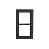 VTM25P2 Pannello Modulare 2 Moduli in Alluminio Nero per Videocitofoni Serie VTO4202FB - Dahua