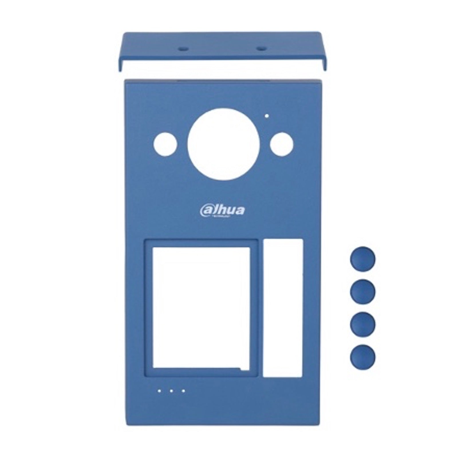 Kit Accessori VTM57 per Videocitofono da Esterno con Copertura Antipioggia Blu Scuro - Dahua