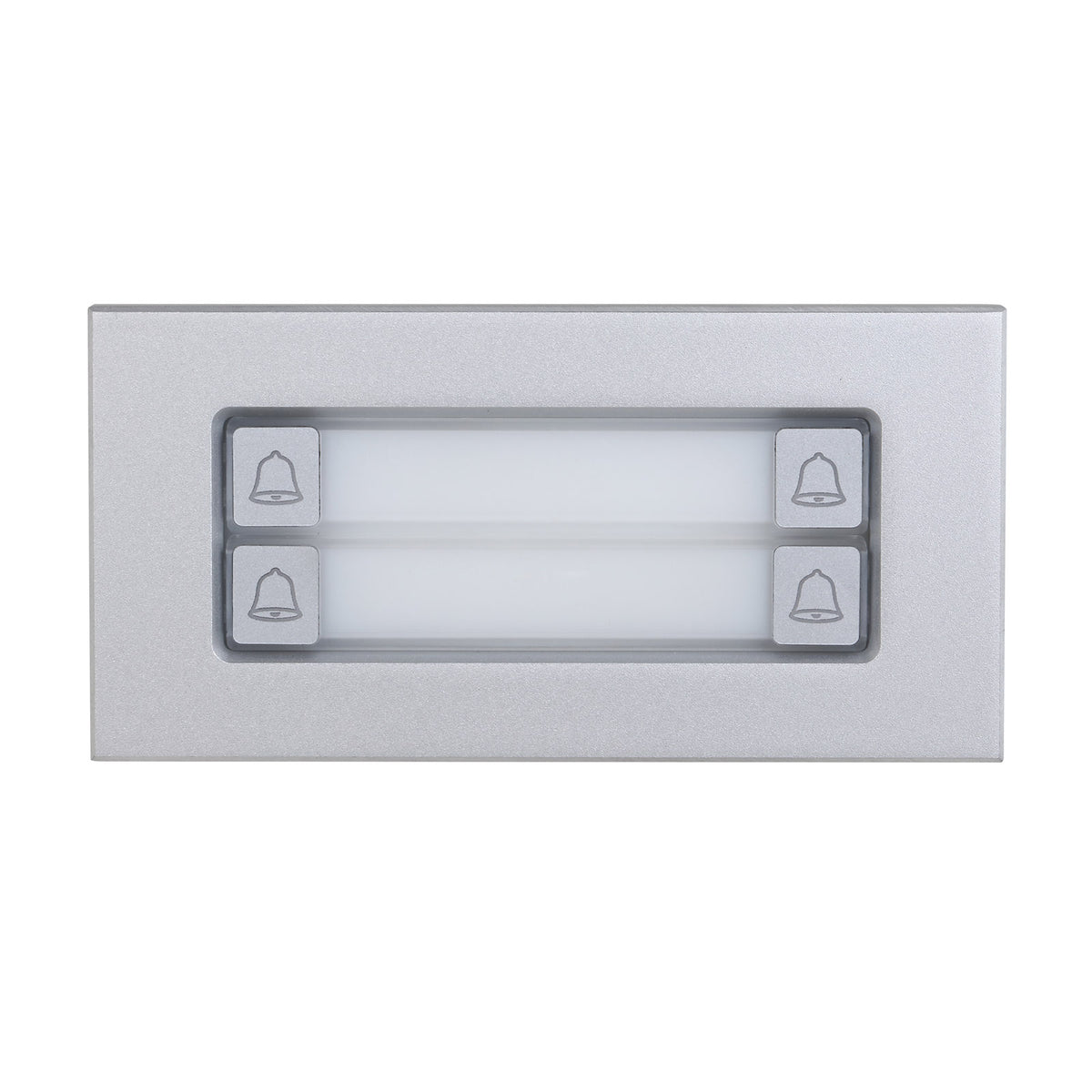 VTO4202F-MDB4 4-Button Video Intercom Module IP65 IK07 Aluminum for Outdoor Flush or Surface Mount - Dahua
