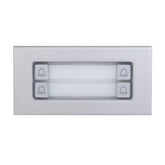 VTO4202F-MDB4 Modulo Pulsantiera 4 Pulsanti IP65 IK07 Alluminio Videocitofono Esterno Incasso Superficie - Dahua