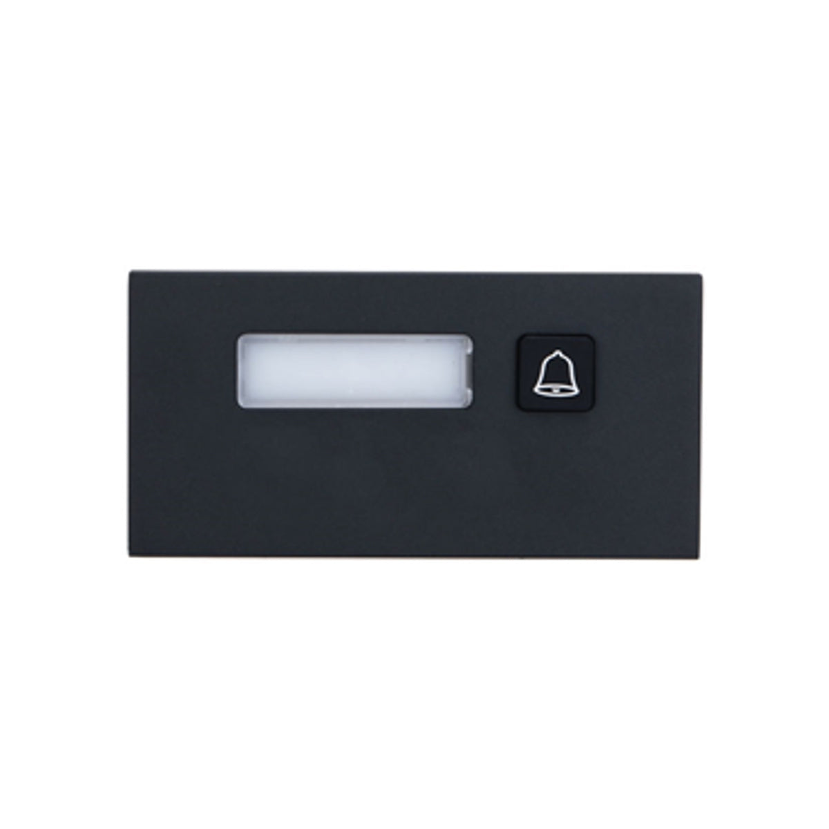VTO4202FB-MB1 Modulo Espansione Videocitofono con 1 Pulsante di Chiamata per VTO4202FB-X IP65 IK07 Nero - Dahua