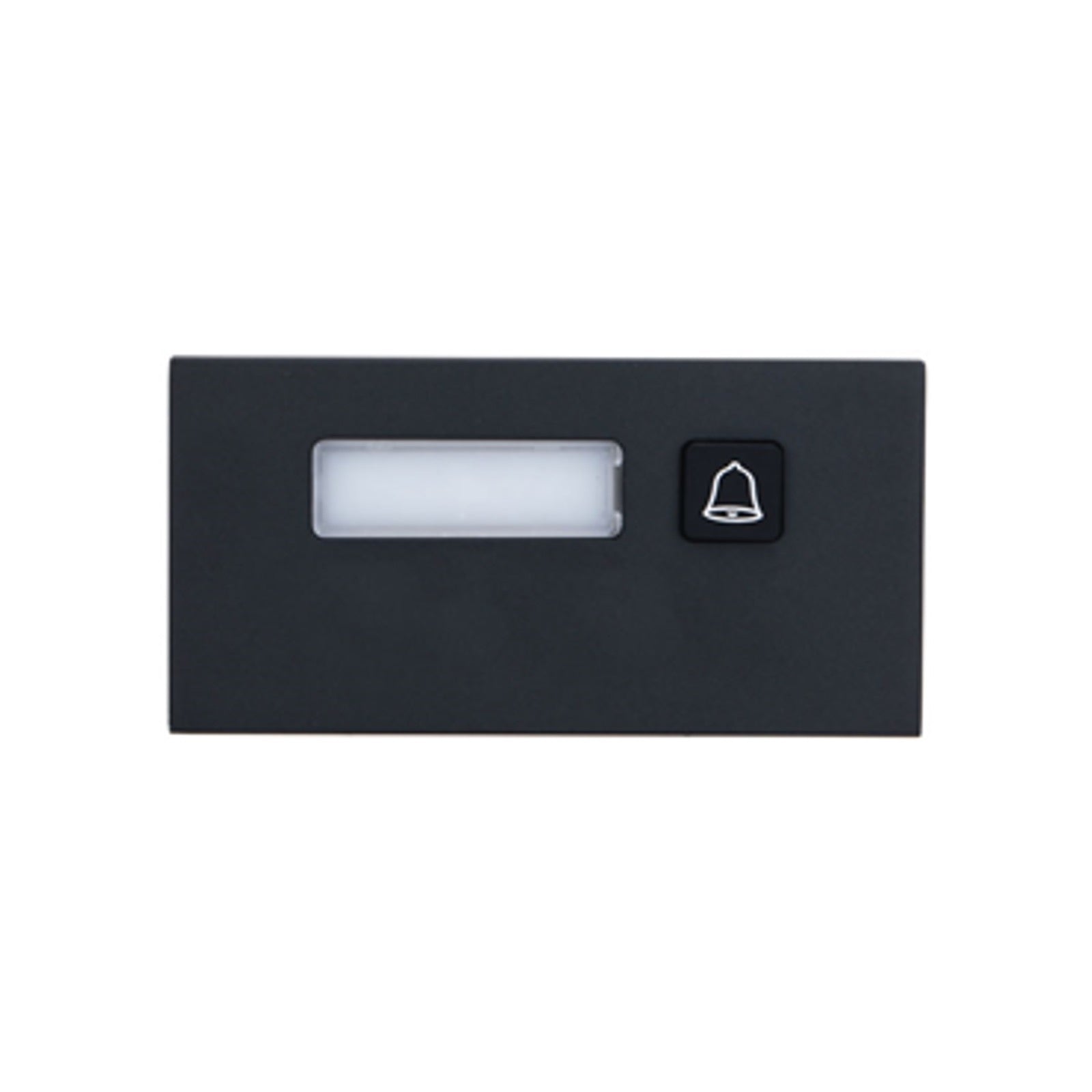 VTO4202FB-MB1 Modulo Espansione Videocitofono con 1 Pulsante di Chiamata per VTO4202FB-X IP65 IK07 Nero - Dahua