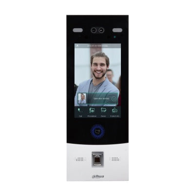 VTO7541G-S3 Postazione Esterna Videocitofono IP 2MP Display 8" RFID Tastiera Touch RS485 Wiegand IP65 Multifamiliare - Dahua
