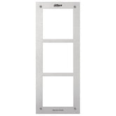 VTOF003 - Cornice in Acciaio a 3 Moduli per Postazioni Esterne VTO2000A con Protezione IK07 e IP54 - Dahua