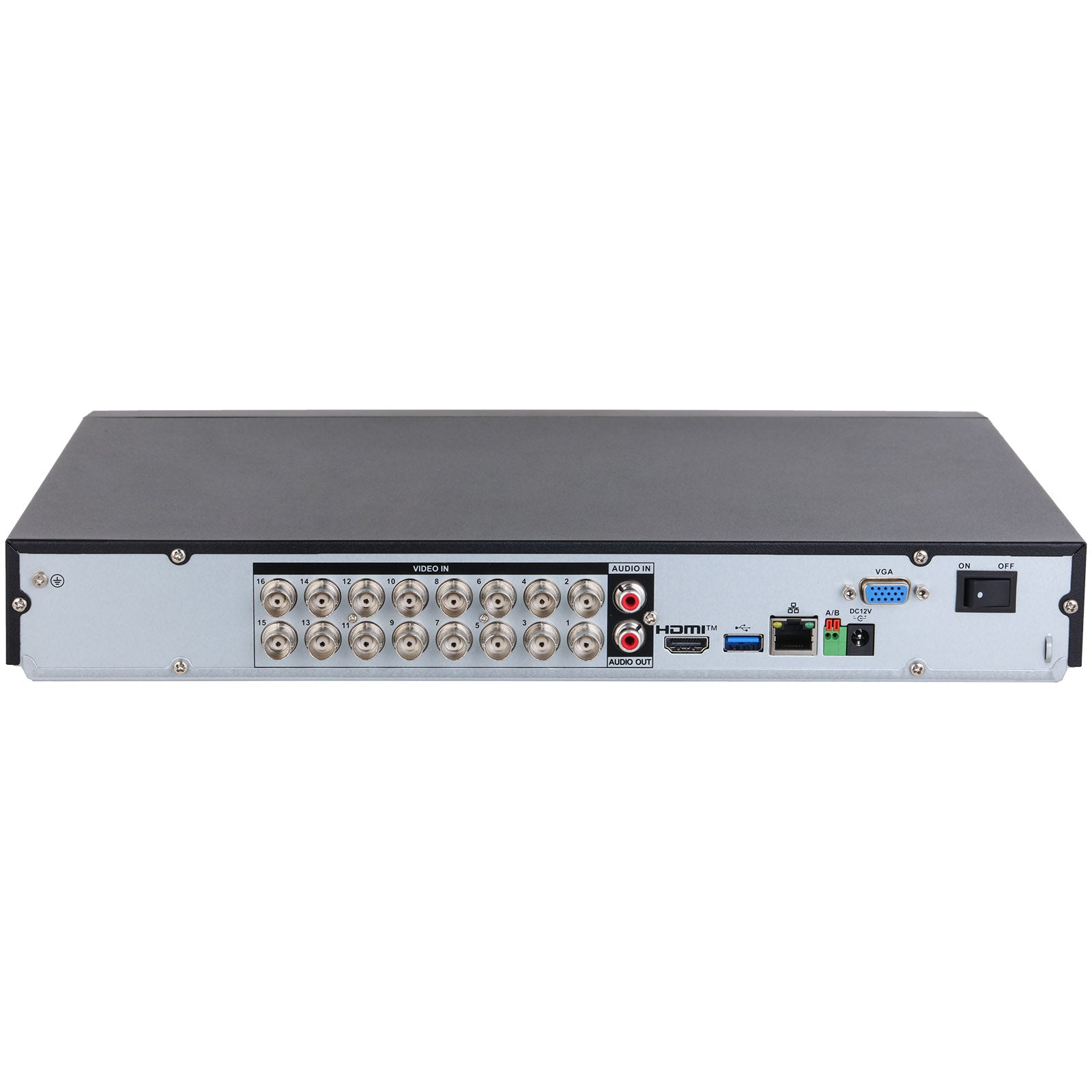 XVR4216AN-I – 16-Kanal 5-in-1 XVR, 2-Kanal IP-Eingang, 16-Kanal analog ONVIF® – Dahua