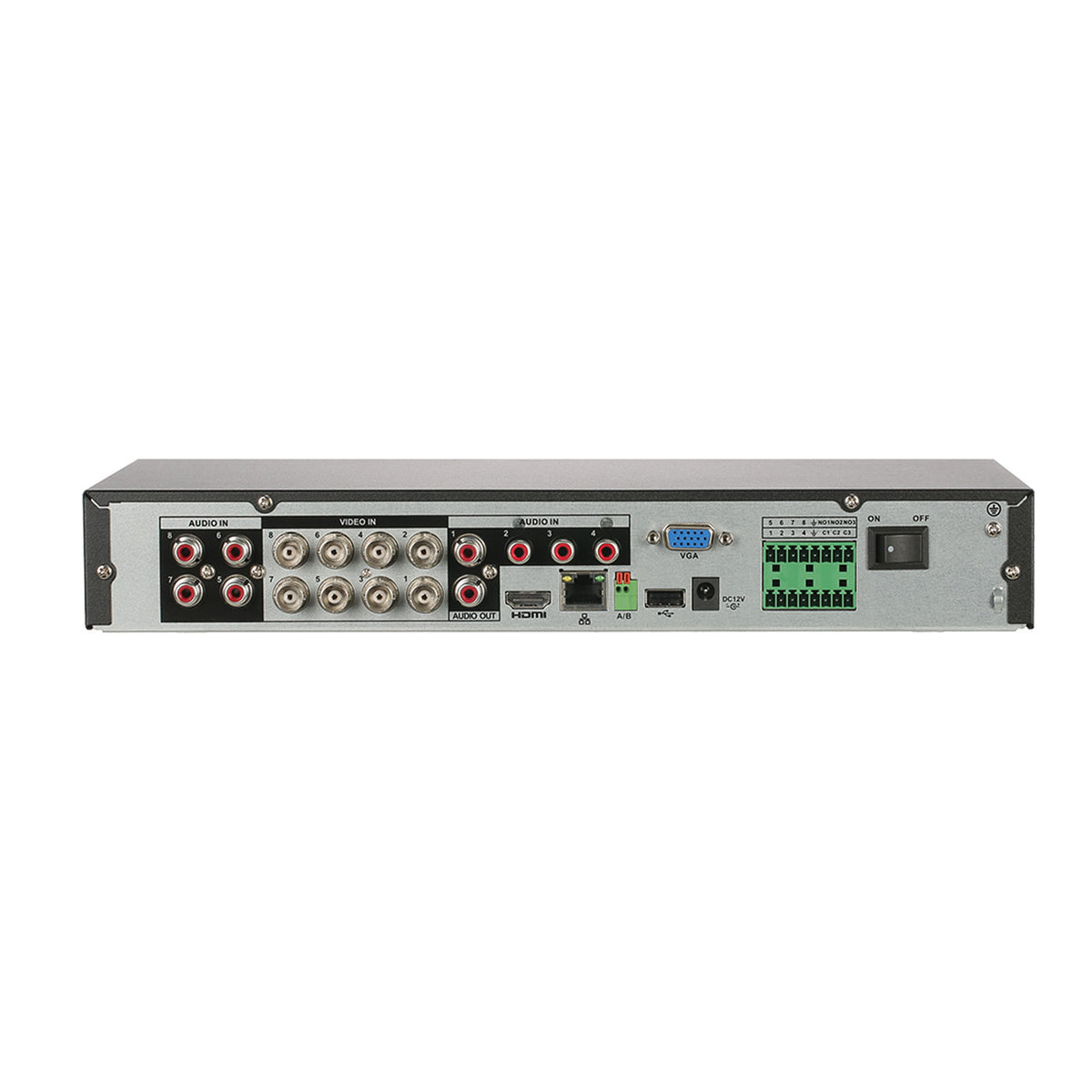 XVR5108HE-I3/T XVR 8 Canali Penta-brid 5MP WizSense AI AcuPick H.265+ HDMI VGA HDD 16TB Videosorveglianza - Dahua