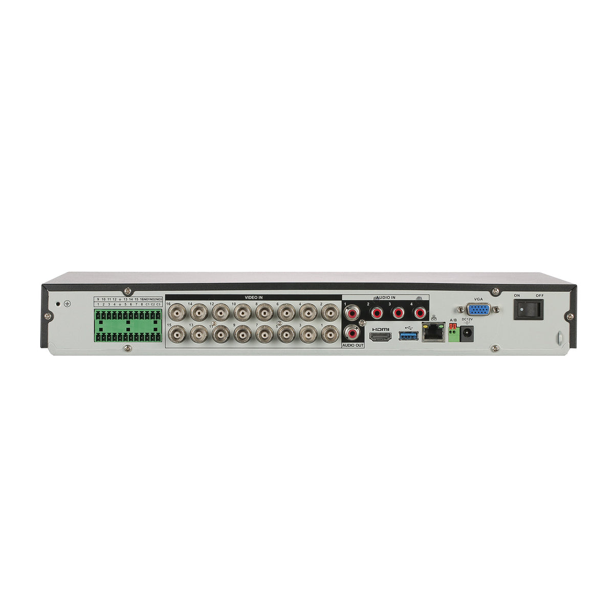 XVR5216A-4KL-I3  WizSense Videoregistratore DVR XVR 16 Canali 5 in 1 4K 8MP H.265+ AI Riconoscimento Facciale 2 HDD - Dahua