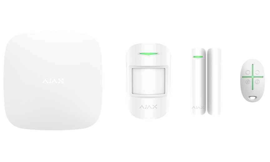 51174.134.WH1 - Ajax StarterKit 4G kit di sicurezza domestica intelligente bianco