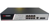 Hikvision Digital Technology DS-3E2510P switch di rete Gestito L7 Gigabit Ethernet (10-100-1000) Supporto Power over Ethernet (PoE) Nero