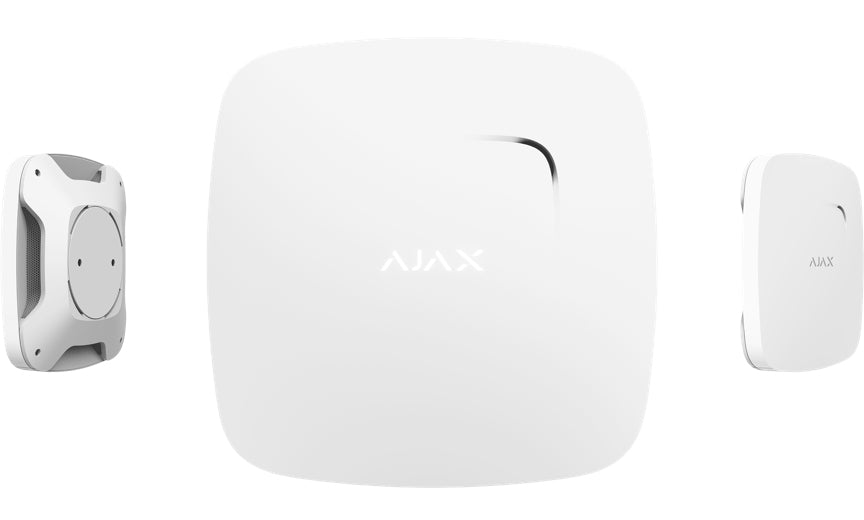 38107.16.WH1 - Ajax FireProtect Plus Rilevatore di riflesso fotoelettrico Interconnesso Wireless