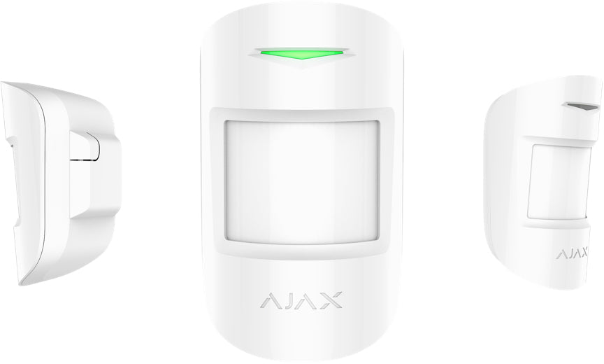 38198.02.WH1 - Ajax MotionProtect Plus Sensore a raggi infrarossi passivo (PIR)/Sensore a microonde Wireless Parete Bianco